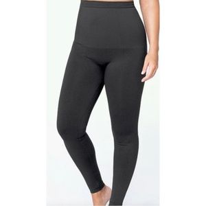 Shapermint Essentials High Waisted Shaping Leggings Empetua Gray Size XXXXL NWT!